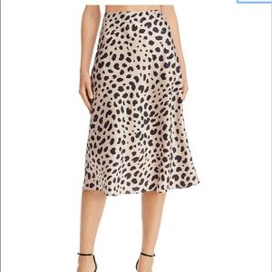 Leopard Midi Skirt